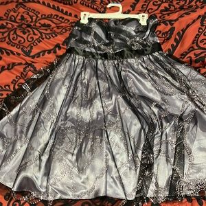 Dress by Maxi women size 7/8 violet with crystal like lining